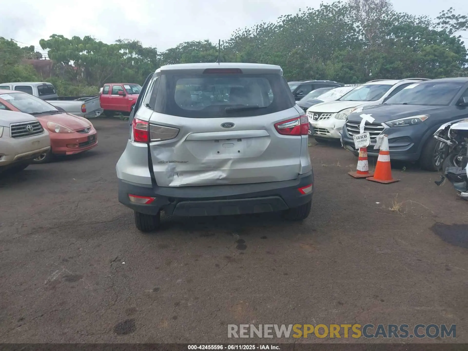 16 Photograph of a damaged car MAJ3S2FE4MC455336 FORD ECOSPORT 2021