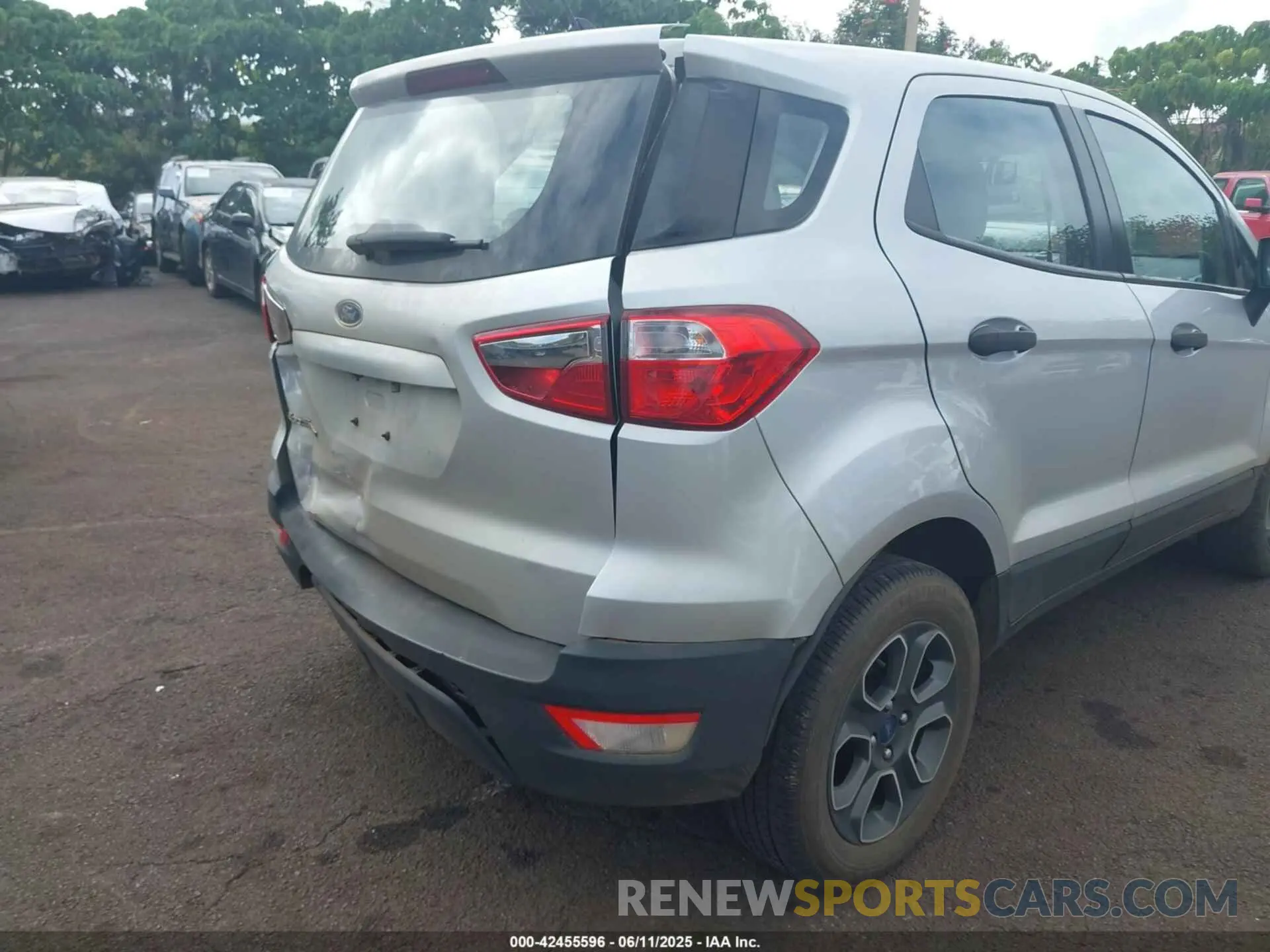 19 Photograph of a damaged car MAJ3S2FE4MC455336 FORD ECOSPORT 2021