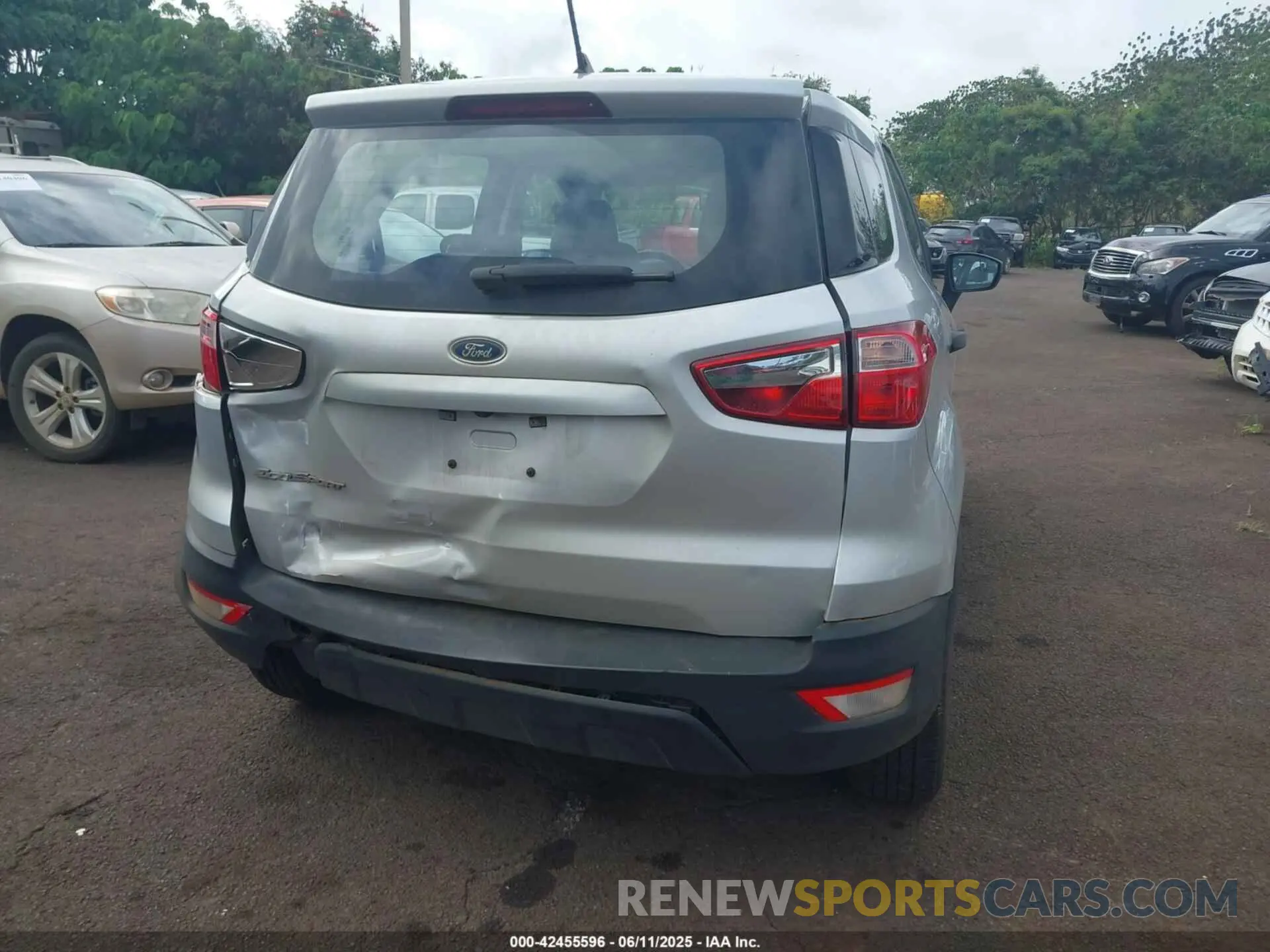 20 Photograph of a damaged car MAJ3S2FE4MC455336 FORD ECOSPORT 2021