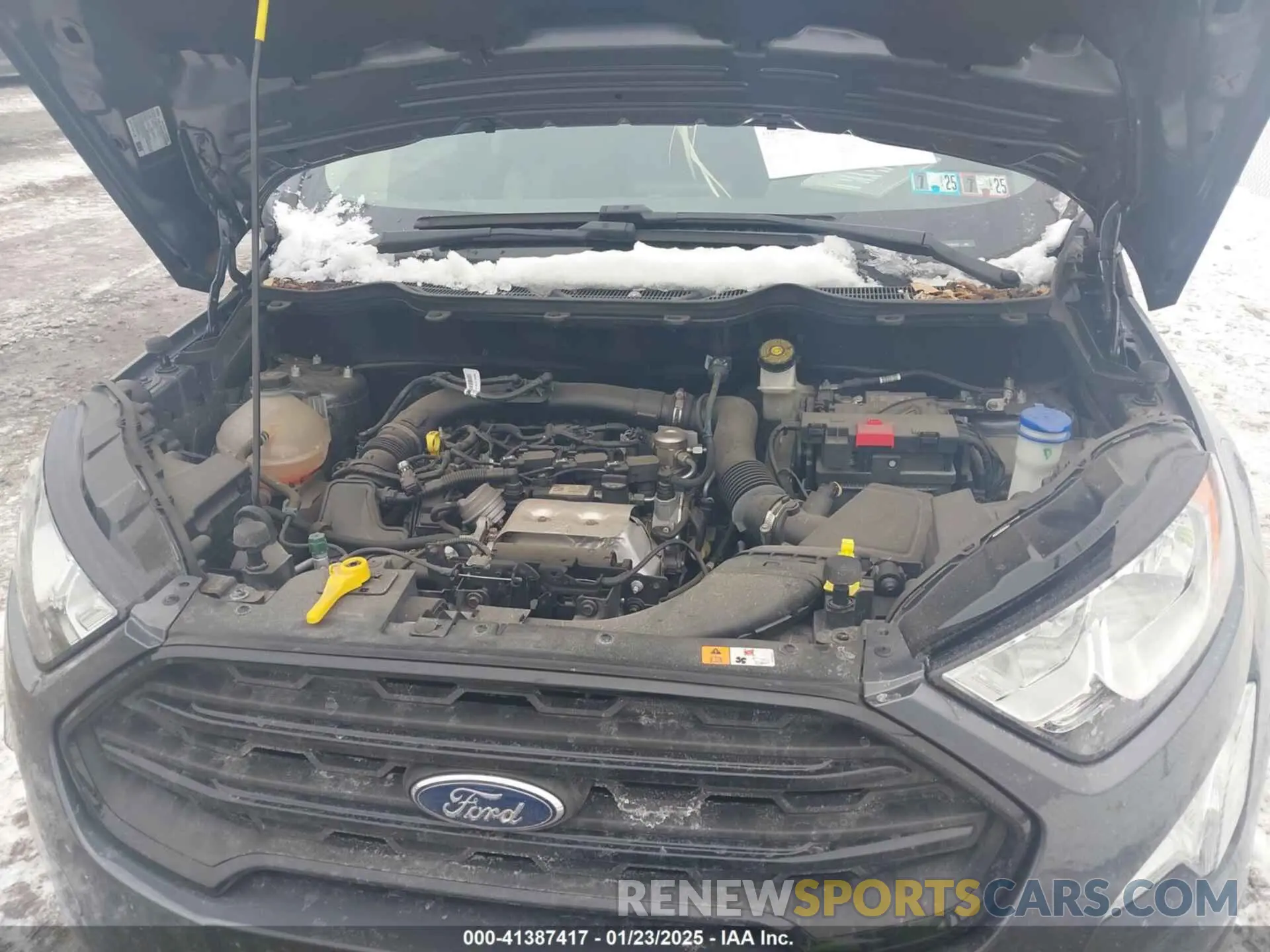 10 Photograph of a damaged car MAJ3S2FE5MC418473 FORD ECOSPORT 2021