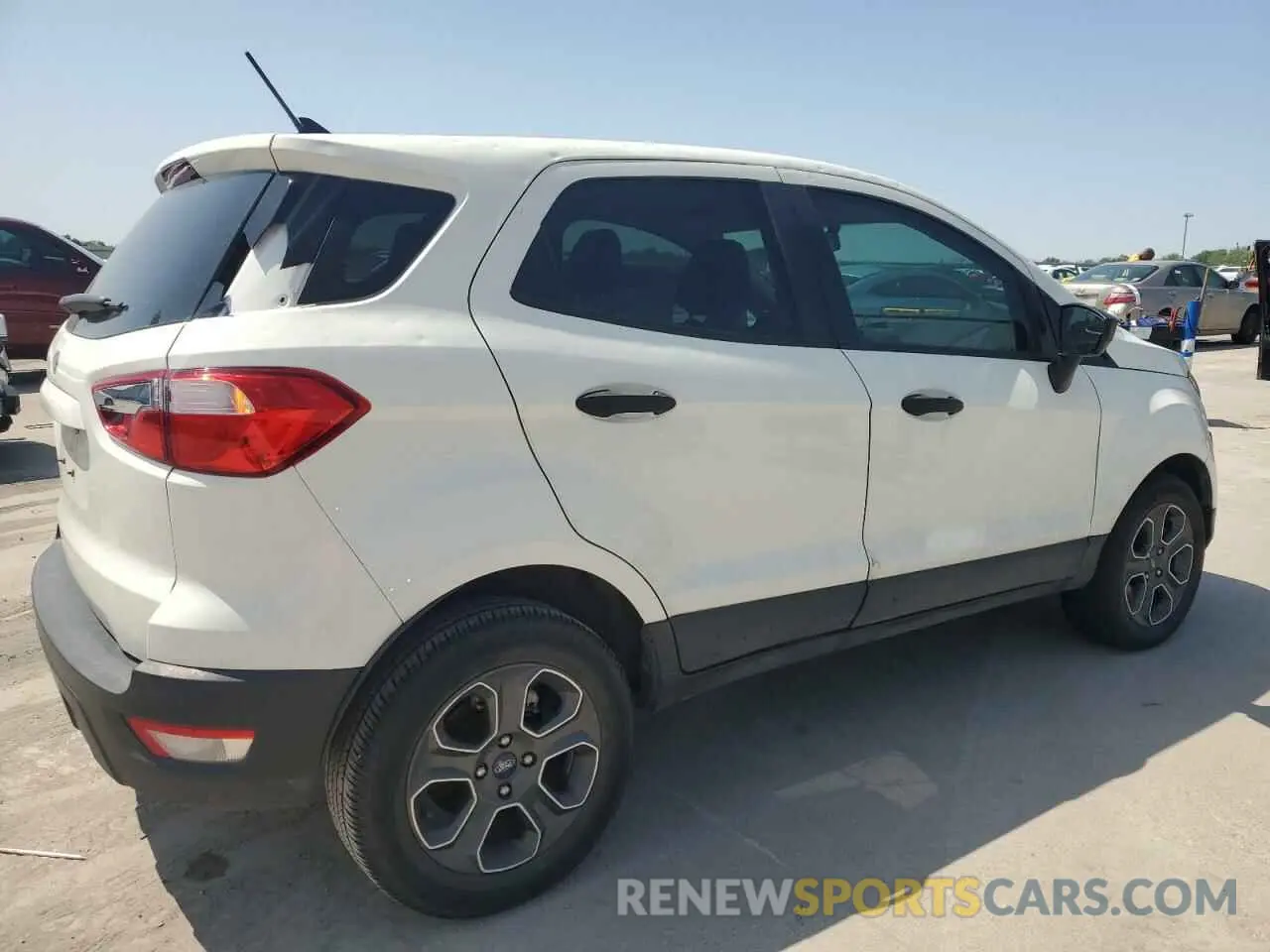 3 Photograph of a damaged car MAJ3S2FE5MC450517 FORD ECOSPORT 2021
