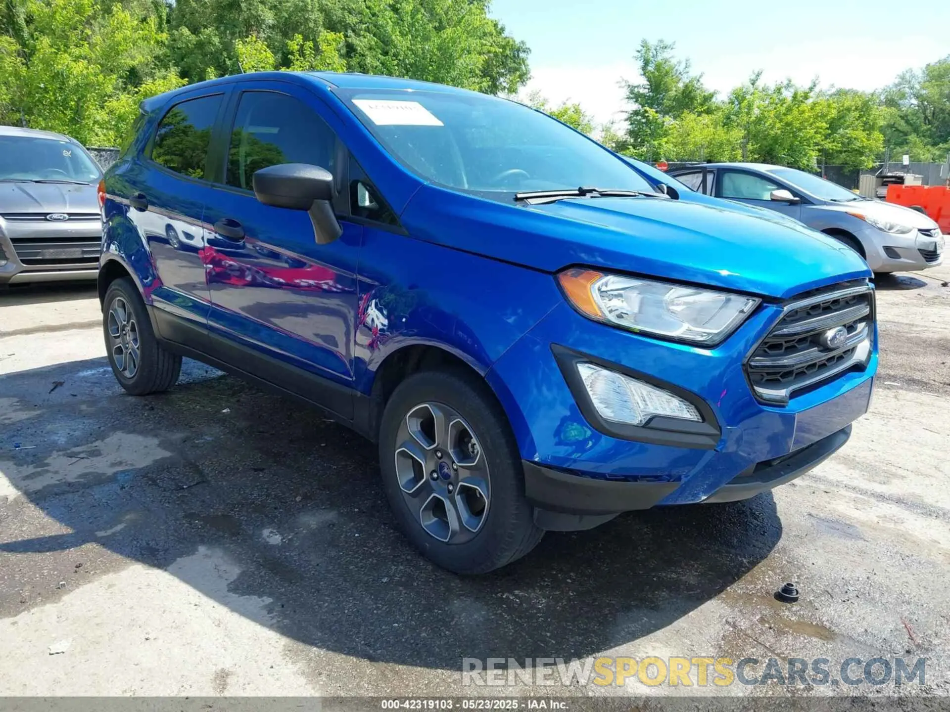 1 Photograph of a damaged car MAJ3S2FE5MC453109 FORD ECOSPORT 2021