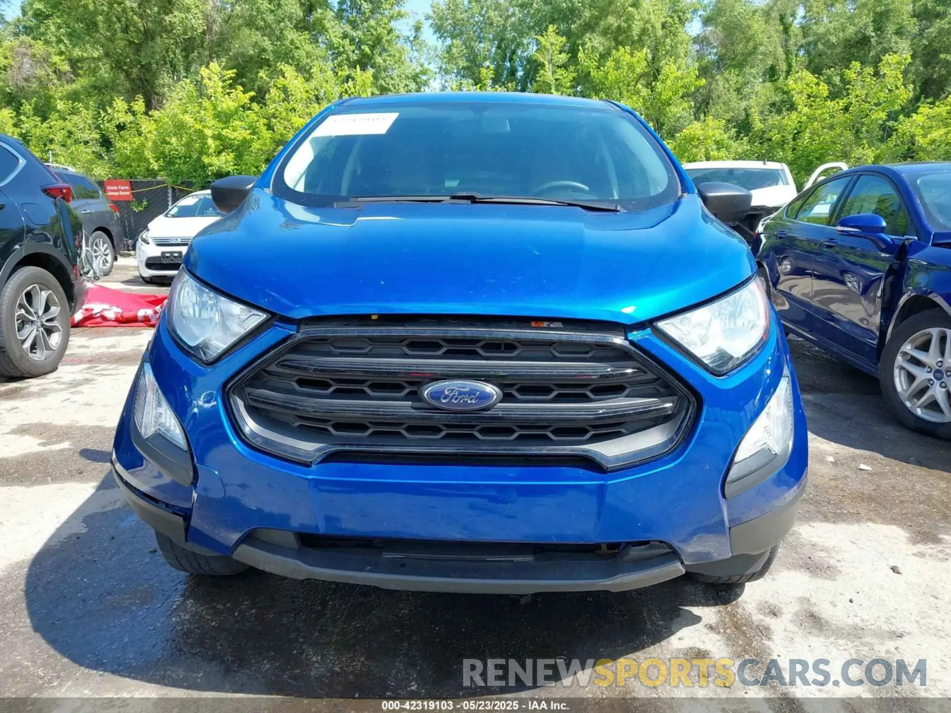 12 Photograph of a damaged car MAJ3S2FE5MC453109 FORD ECOSPORT 2021