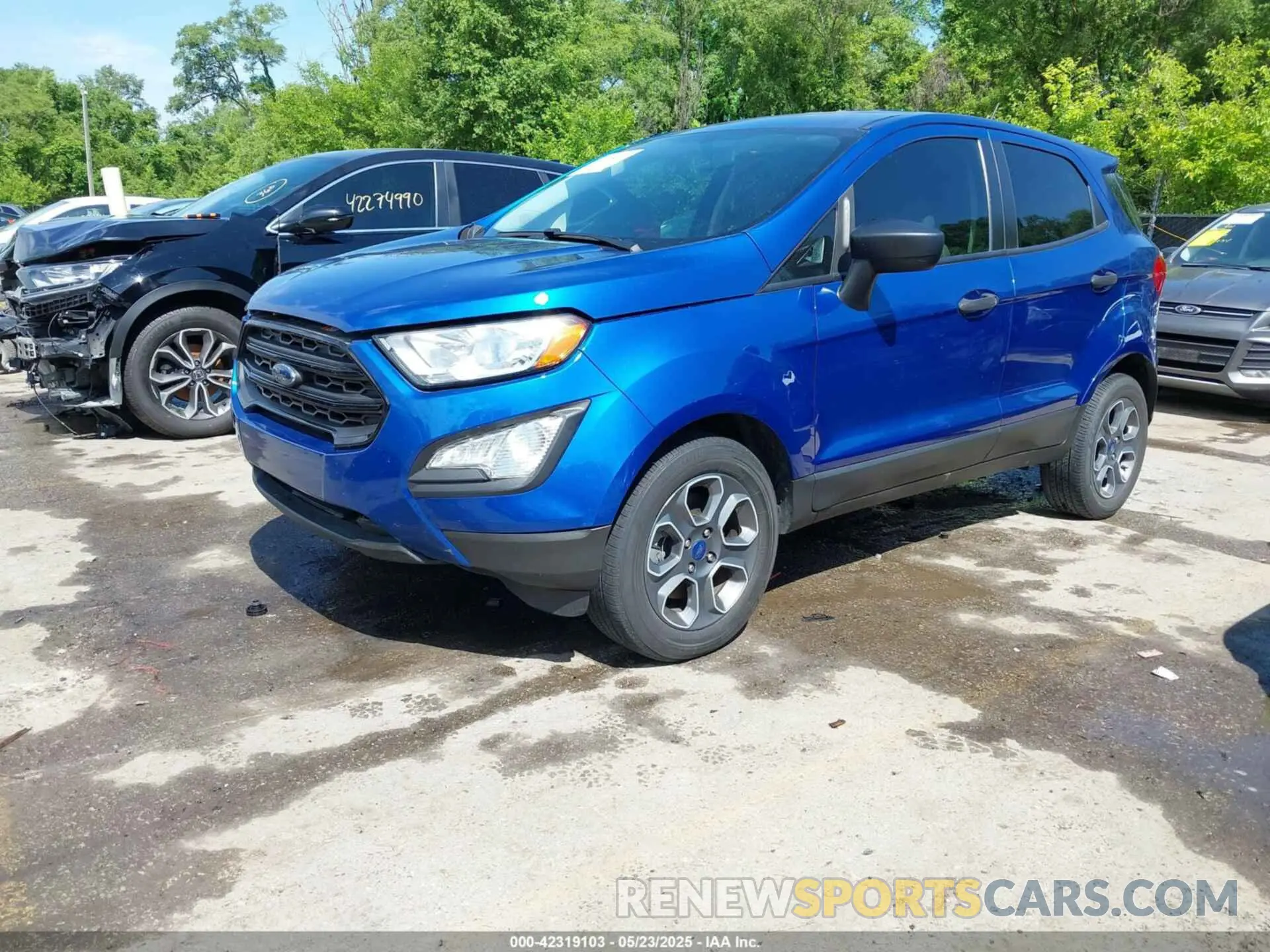2 Photograph of a damaged car MAJ3S2FE5MC453109 FORD ECOSPORT 2021