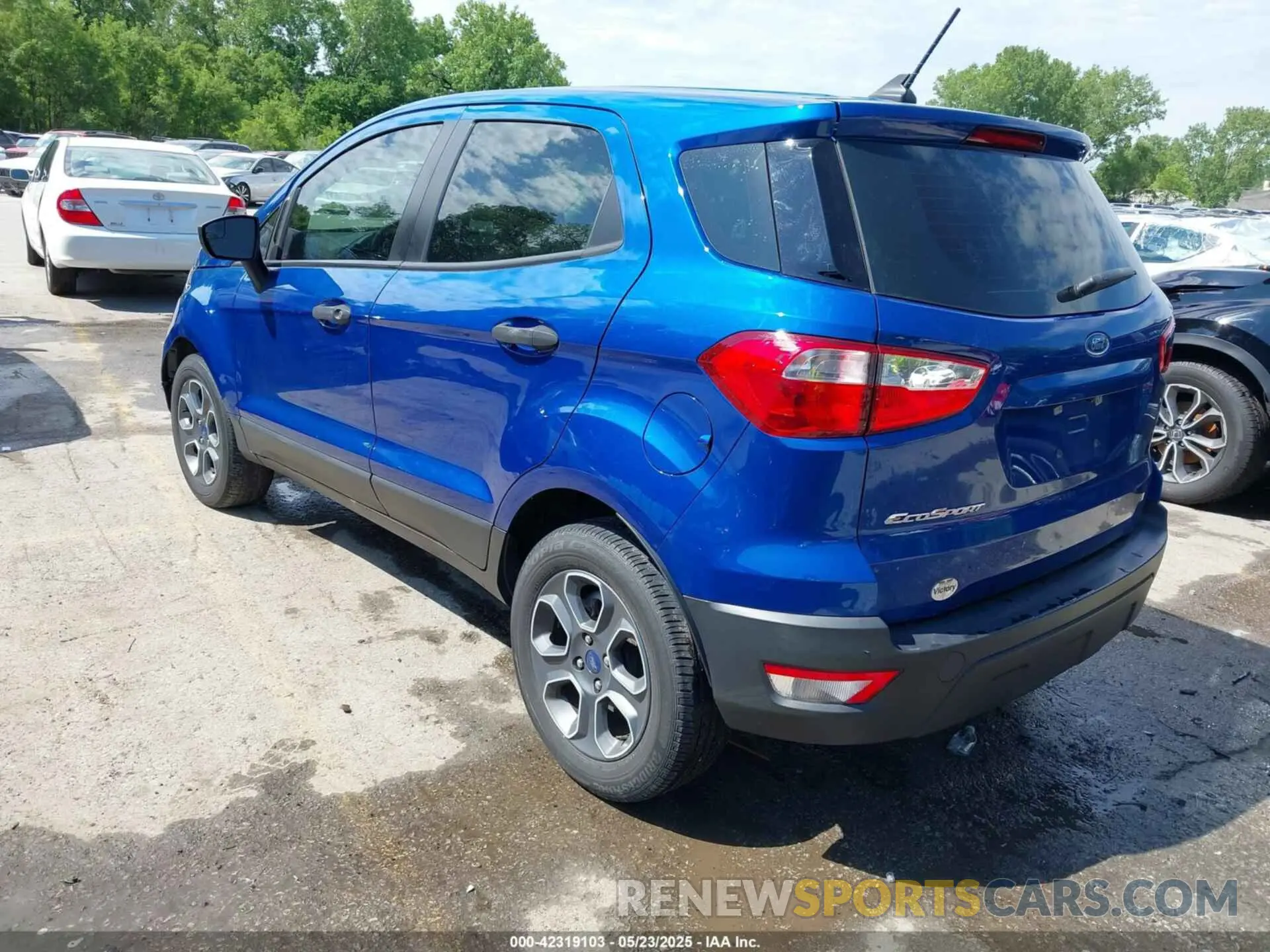 3 Photograph of a damaged car MAJ3S2FE5MC453109 FORD ECOSPORT 2021