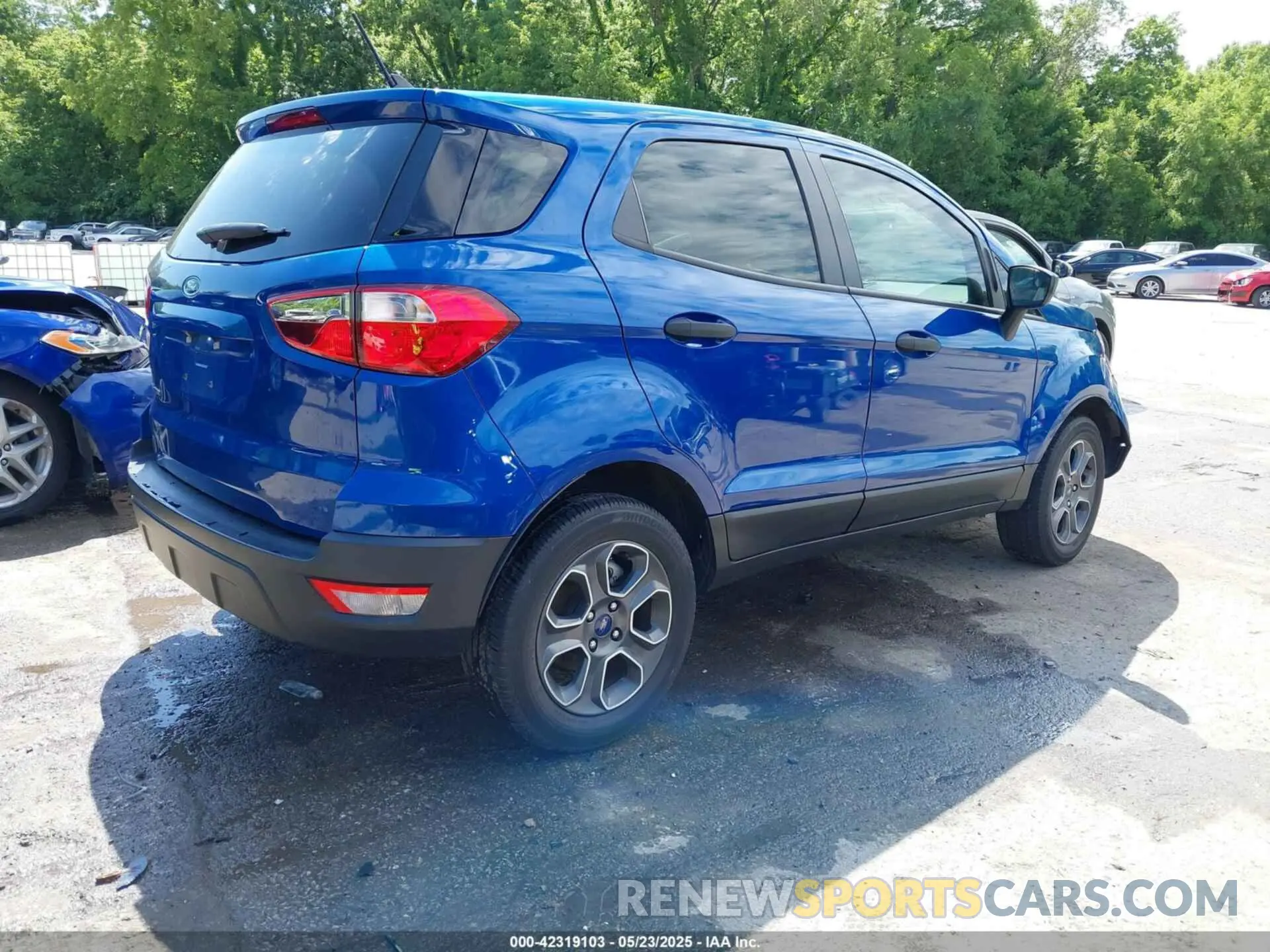 4 Photograph of a damaged car MAJ3S2FE5MC453109 FORD ECOSPORT 2021