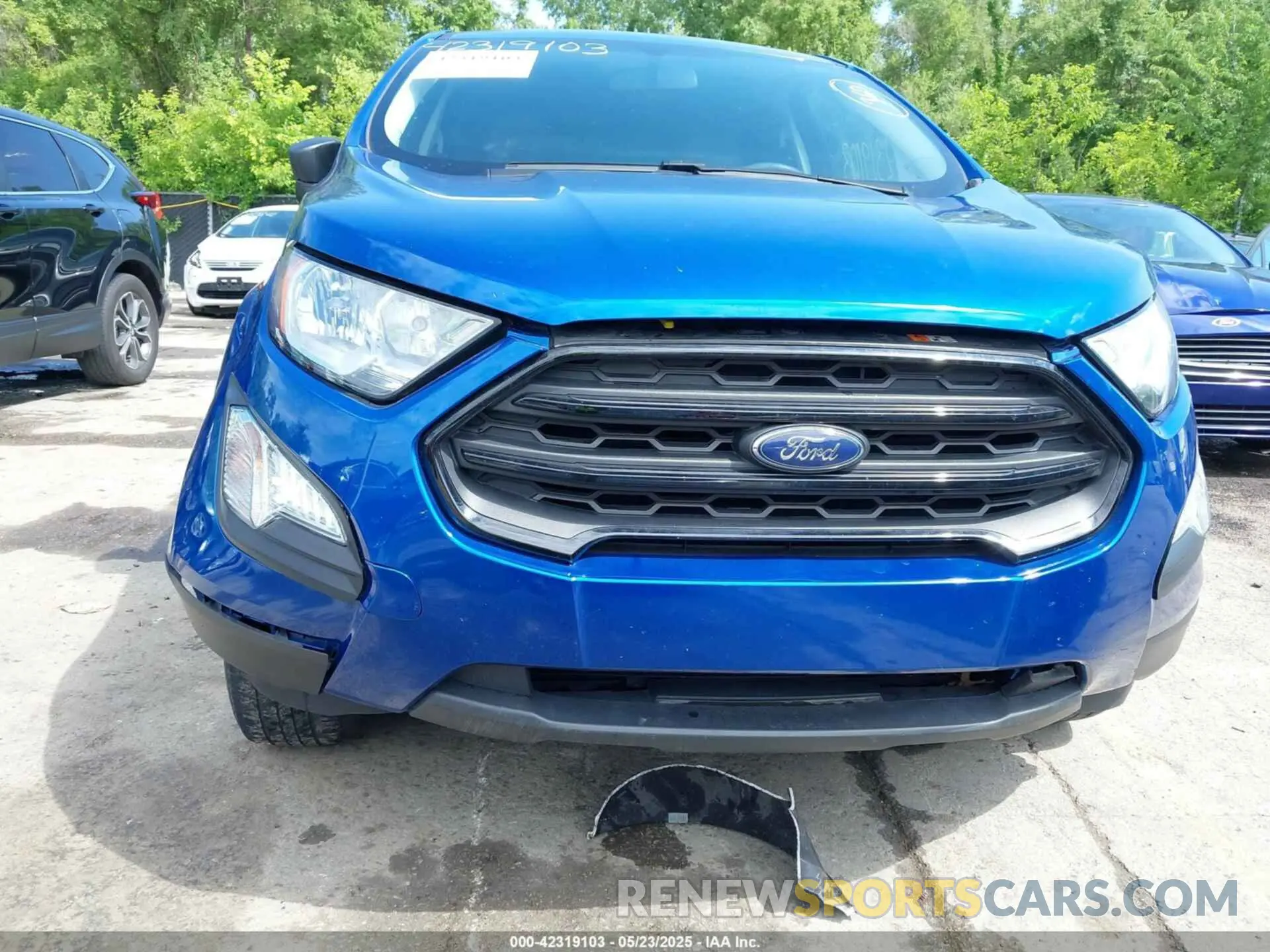 6 Photograph of a damaged car MAJ3S2FE5MC453109 FORD ECOSPORT 2021
