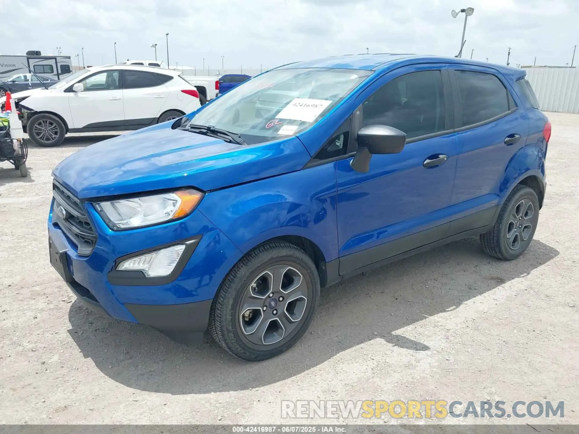 2 Photograph of a damaged car MAJ3S2FE5MC455880 FORD ECOSPORT 2021