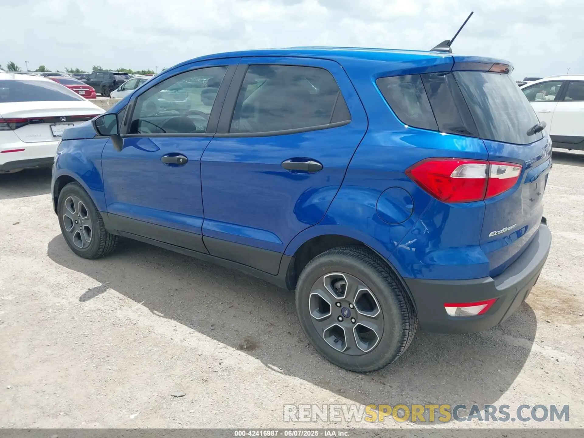 3 Photograph of a damaged car MAJ3S2FE5MC455880 FORD ECOSPORT 2021