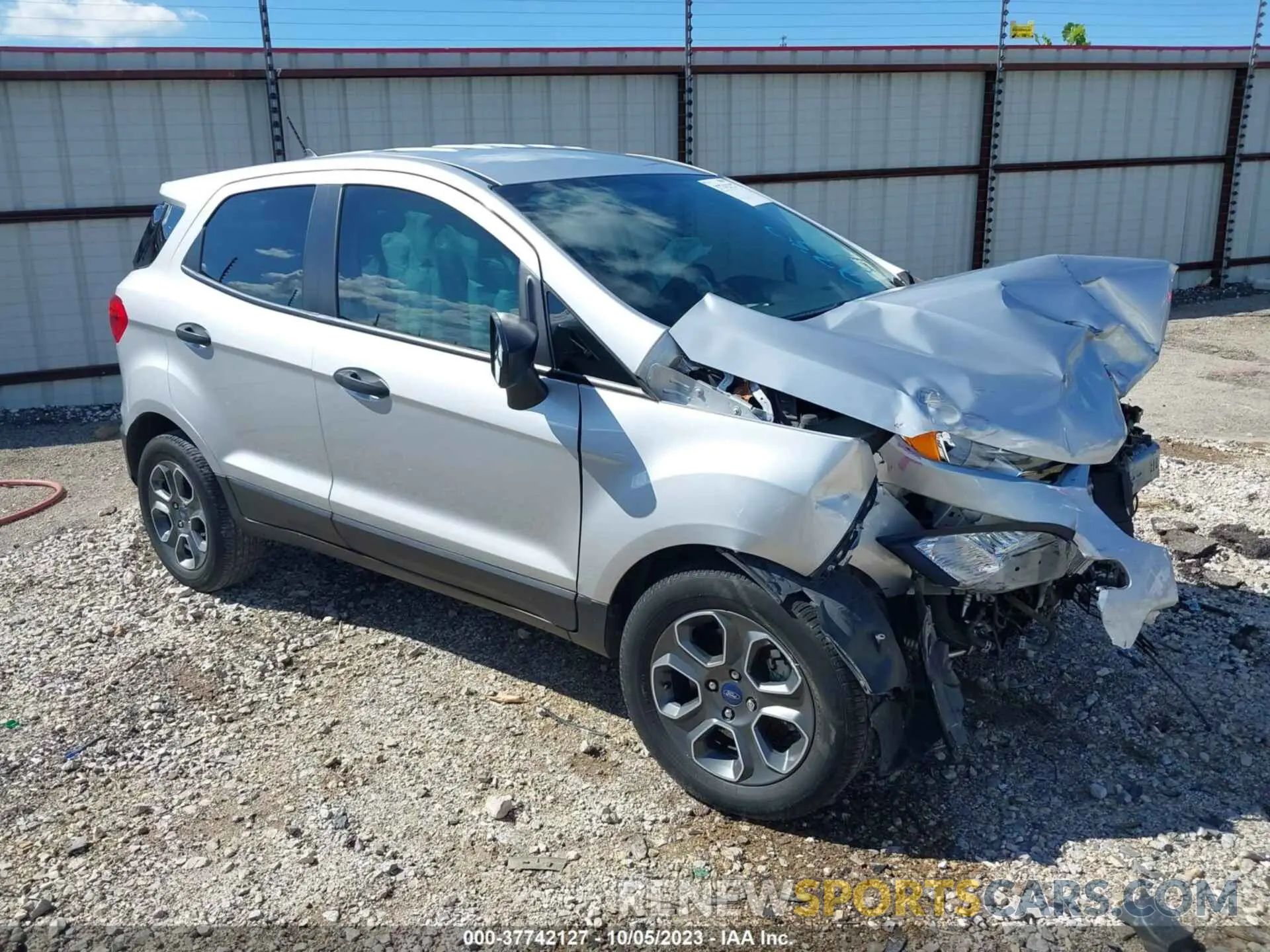 1 Photograph of a damaged car MAJ3S2FE6MC449330 FORD ECOSPORT 2021
