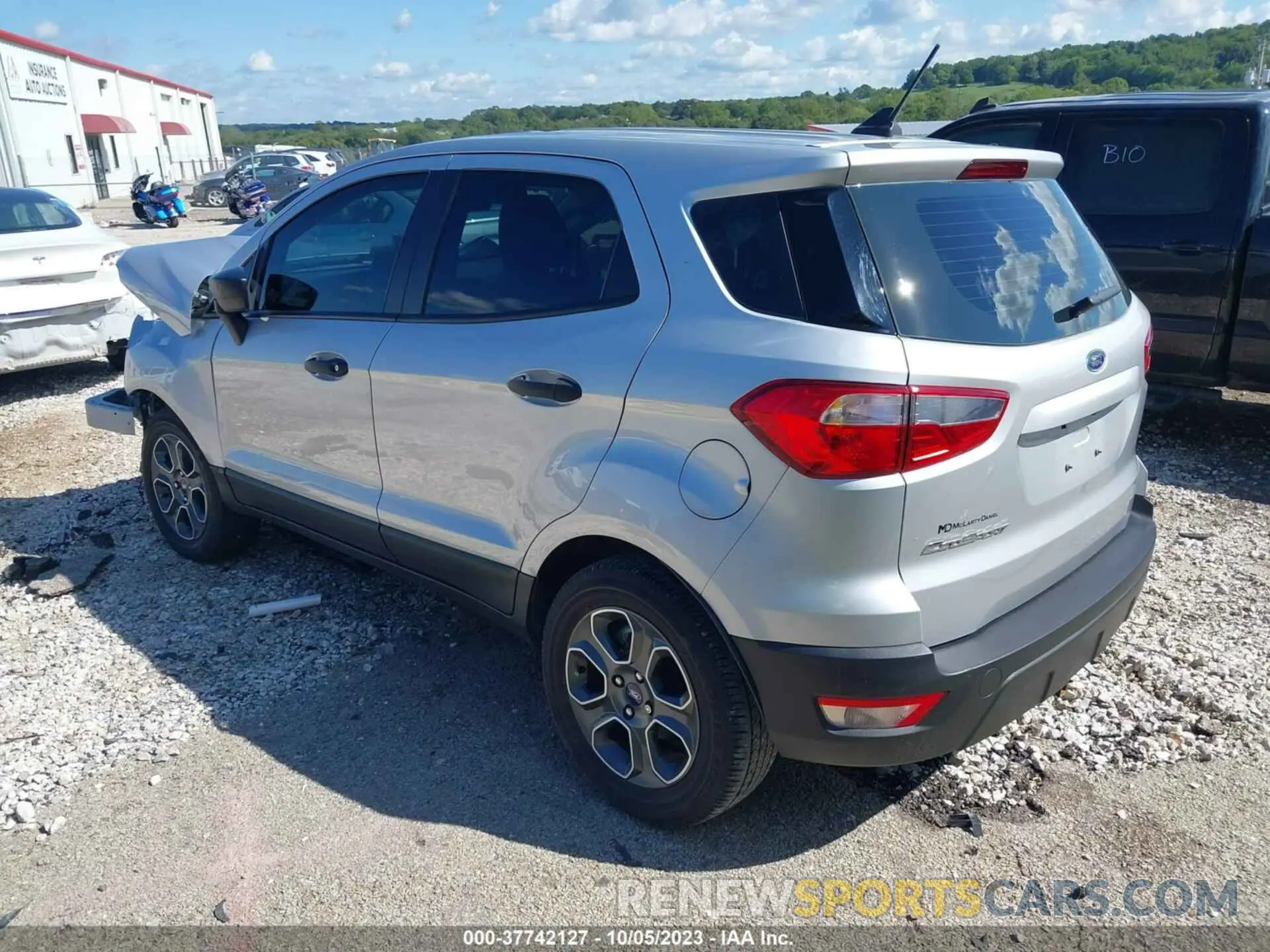 3 Photograph of a damaged car MAJ3S2FE6MC449330 FORD ECOSPORT 2021