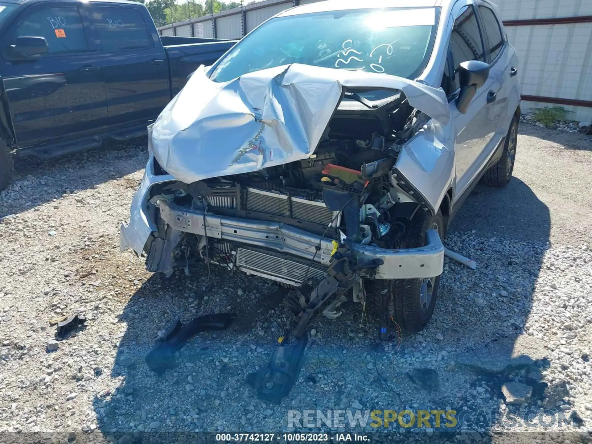 6 Photograph of a damaged car MAJ3S2FE6MC449330 FORD ECOSPORT 2021