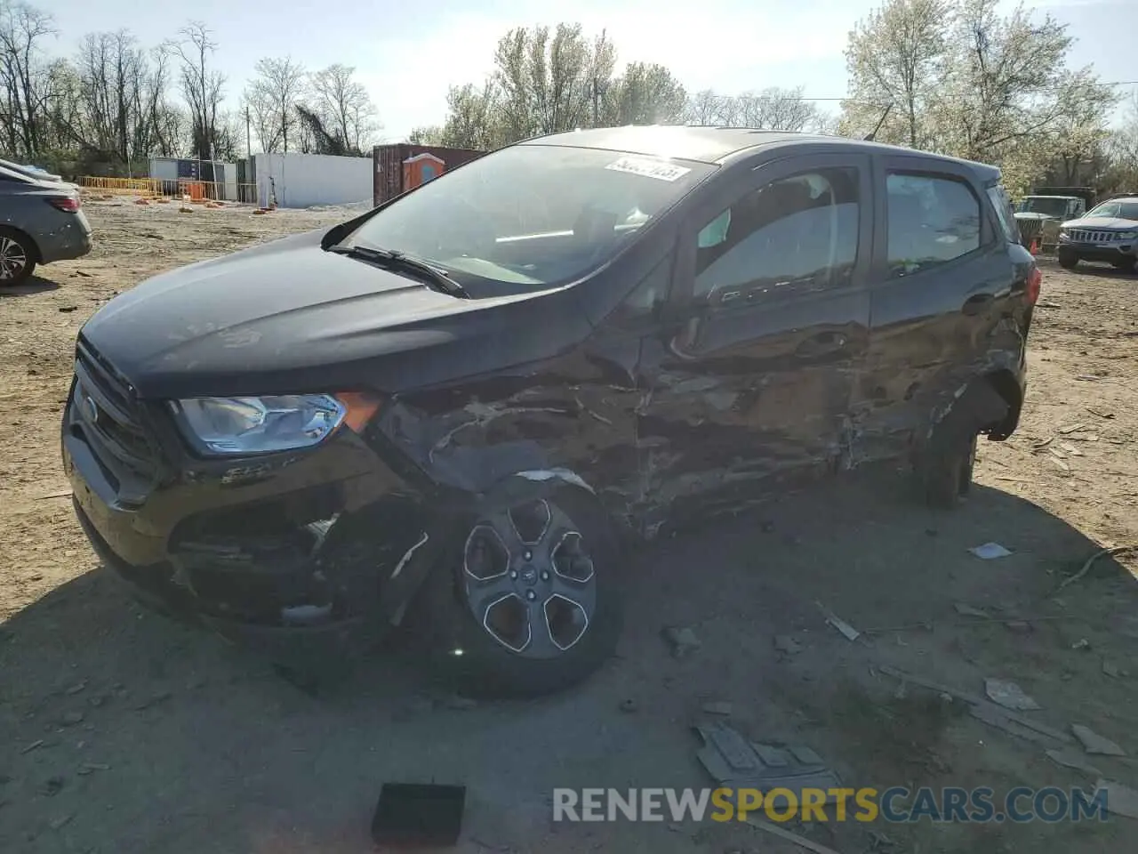 1 Photograph of a damaged car MAJ3S2FE7MC399215 FORD ECOSPORT 2021