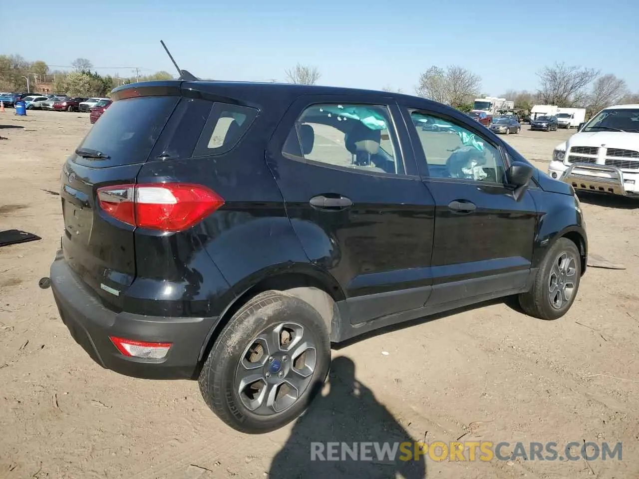 3 Photograph of a damaged car MAJ3S2FE7MC399215 FORD ECOSPORT 2021