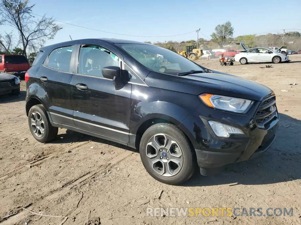 4 Photograph of a damaged car MAJ3S2FE7MC399215 FORD ECOSPORT 2021