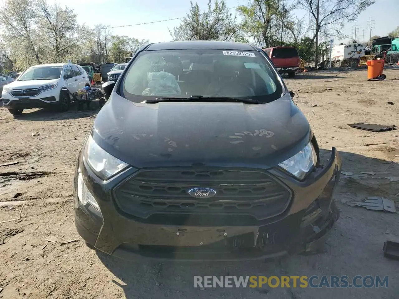 5 Photograph of a damaged car MAJ3S2FE7MC399215 FORD ECOSPORT 2021