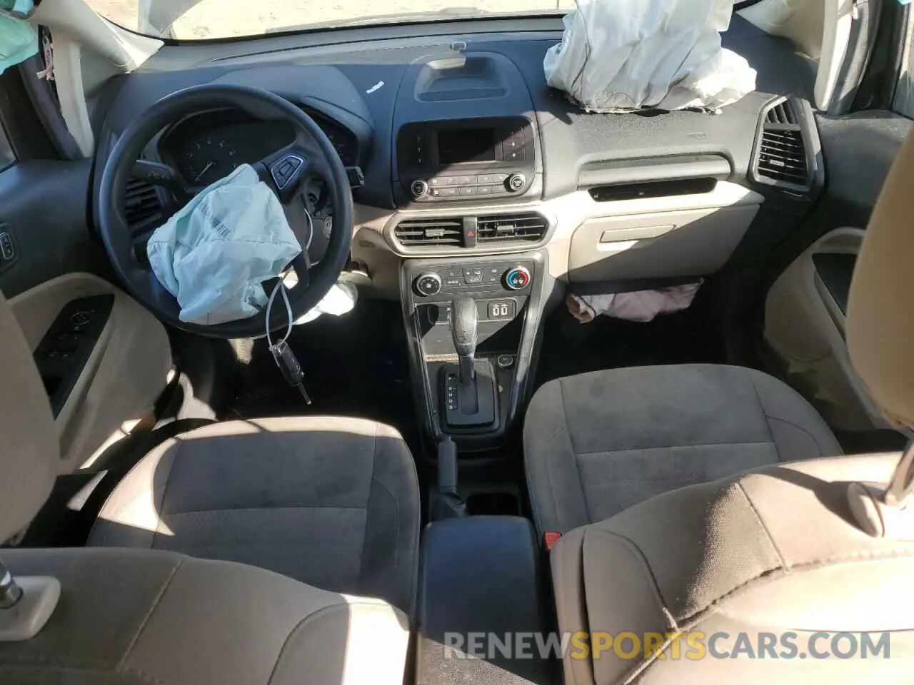 8 Photograph of a damaged car MAJ3S2FE7MC399215 FORD ECOSPORT 2021