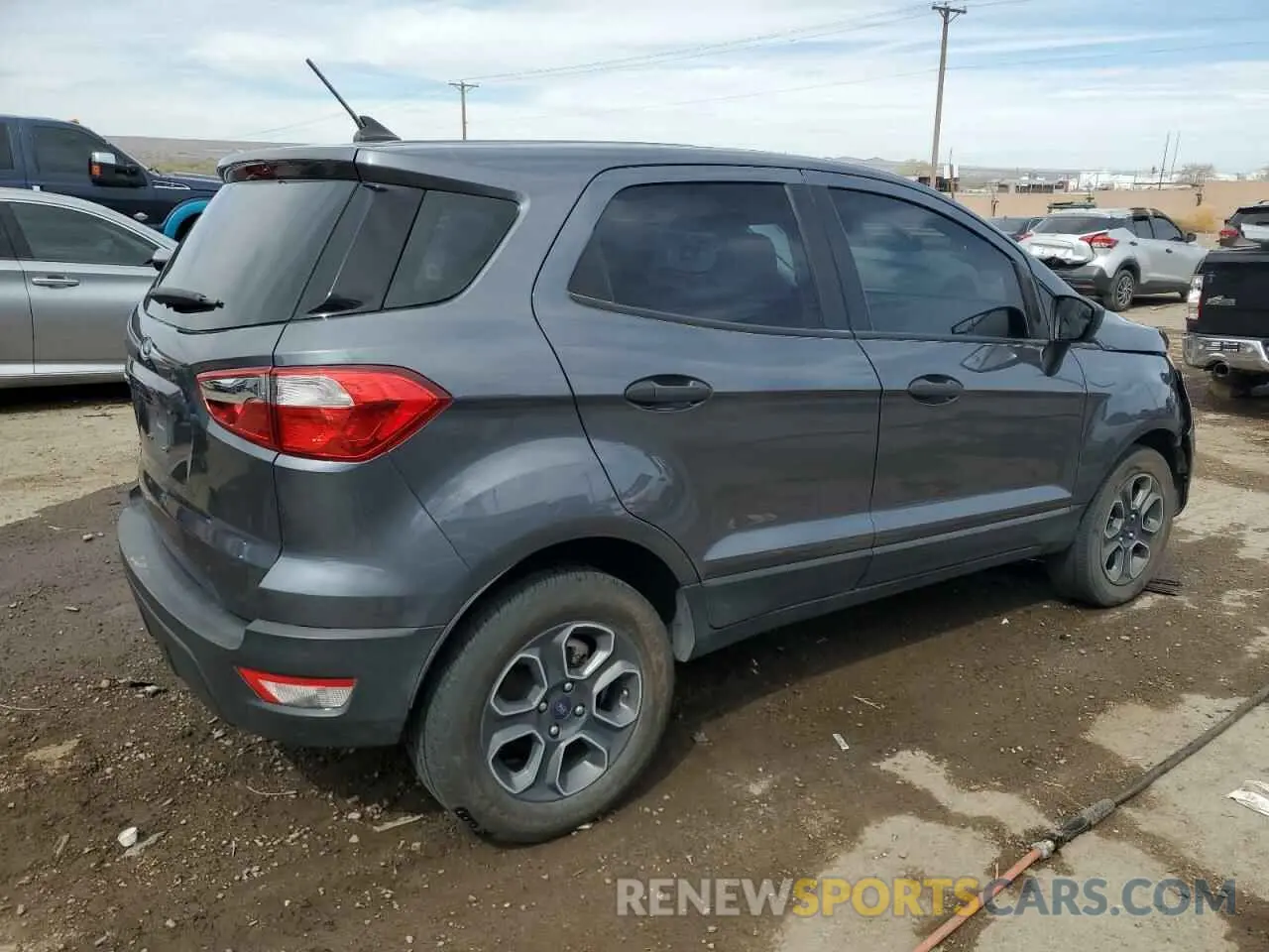 3 Photograph of a damaged car MAJ3S2FE7MC408964 FORD ECOSPORT 2021