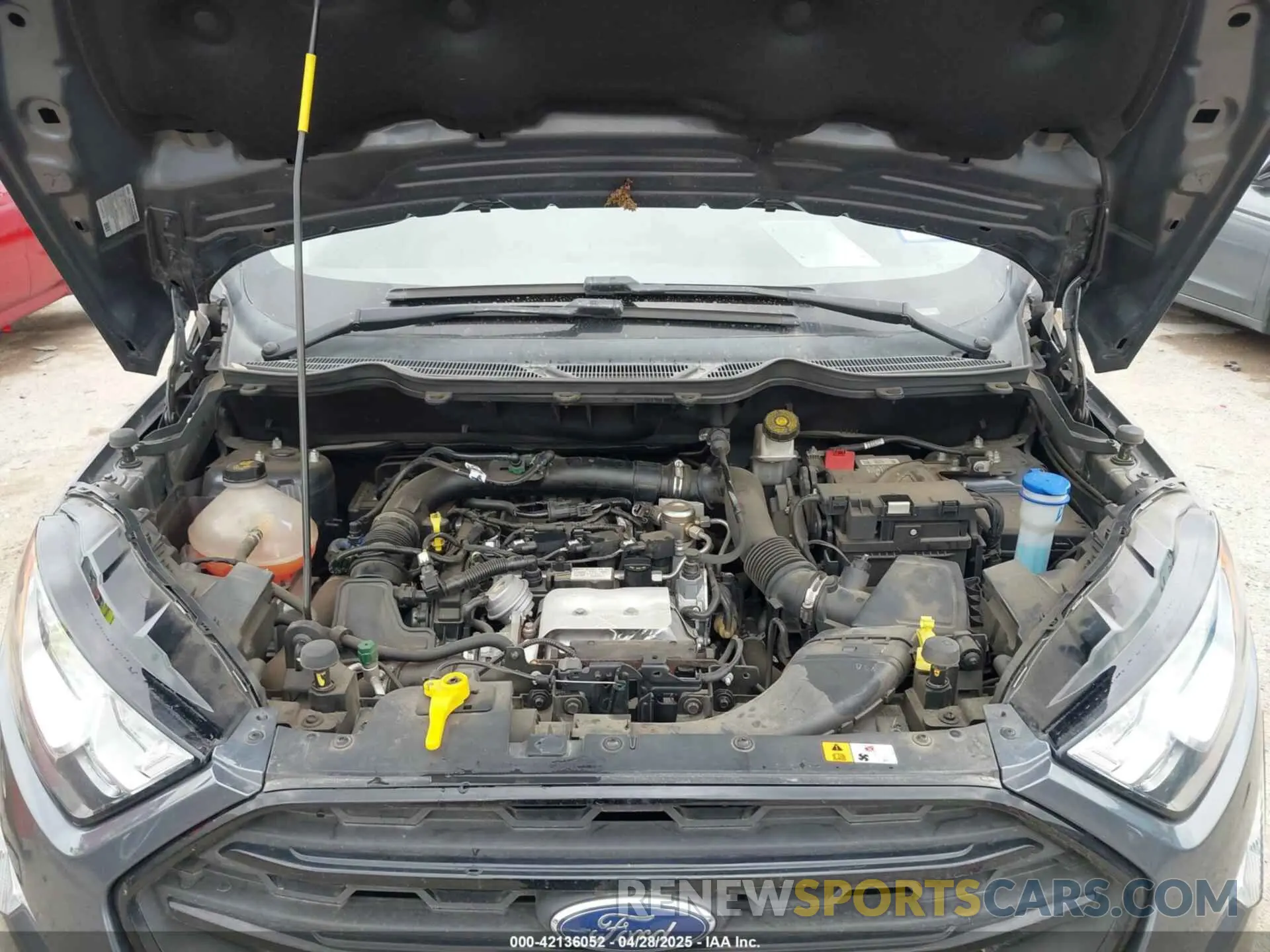 10 Photograph of a damaged car MAJ3S2FE7MC450597 FORD ECOSPORT 2021
