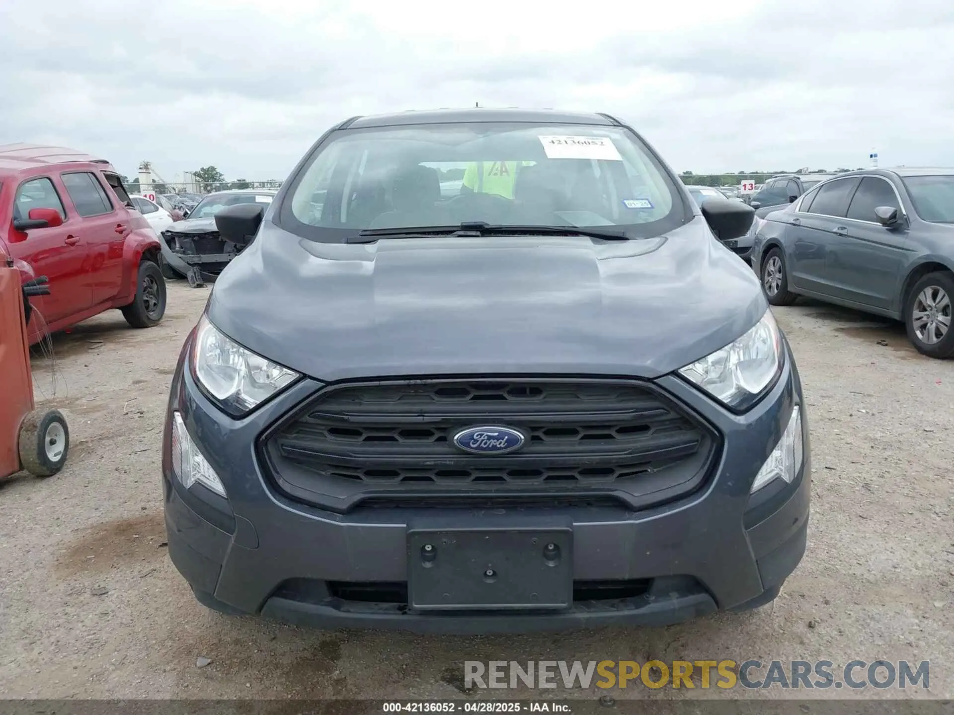 12 Photograph of a damaged car MAJ3S2FE7MC450597 FORD ECOSPORT 2021