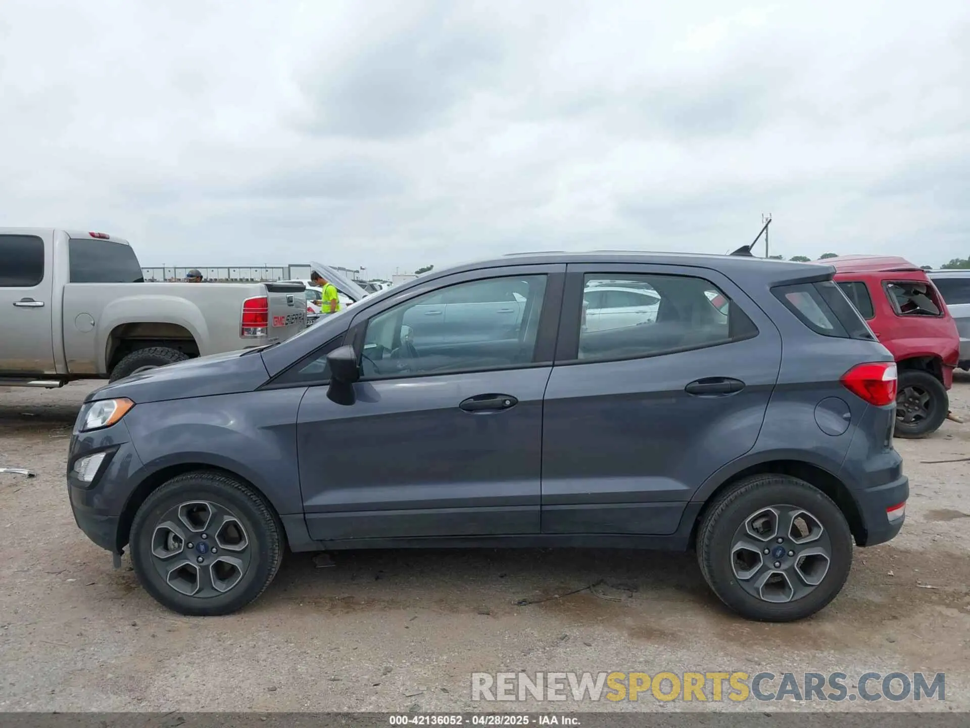 14 Photograph of a damaged car MAJ3S2FE7MC450597 FORD ECOSPORT 2021