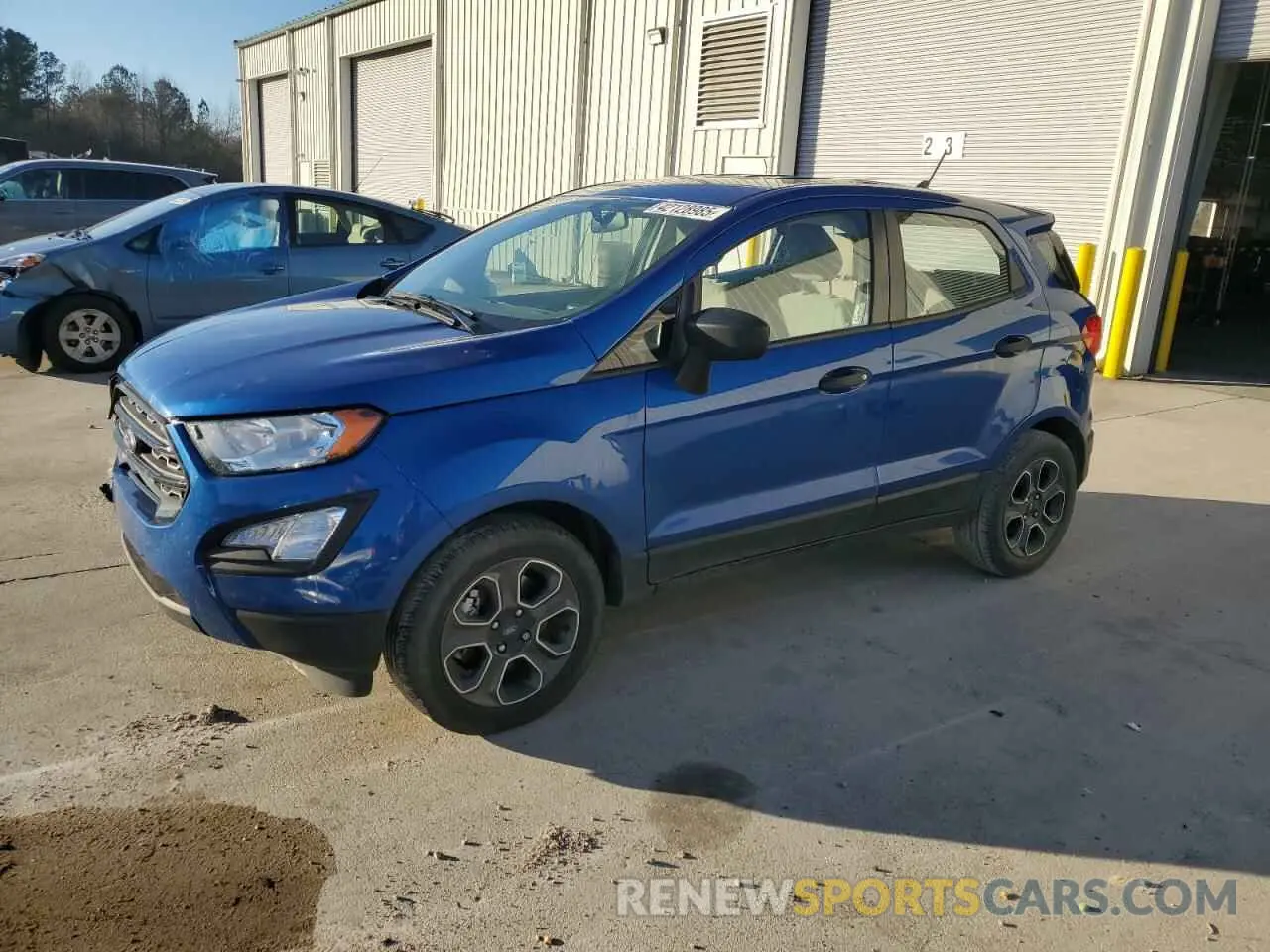 1 Photograph of a damaged car MAJ3S2FE7MC452639 FORD ECOSPORT 2021