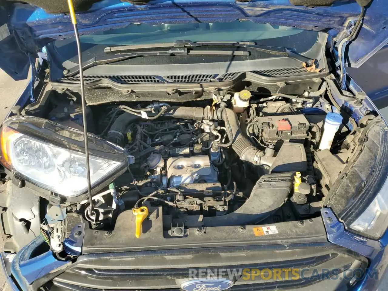 11 Photograph of a damaged car MAJ3S2FE7MC452639 FORD ECOSPORT 2021