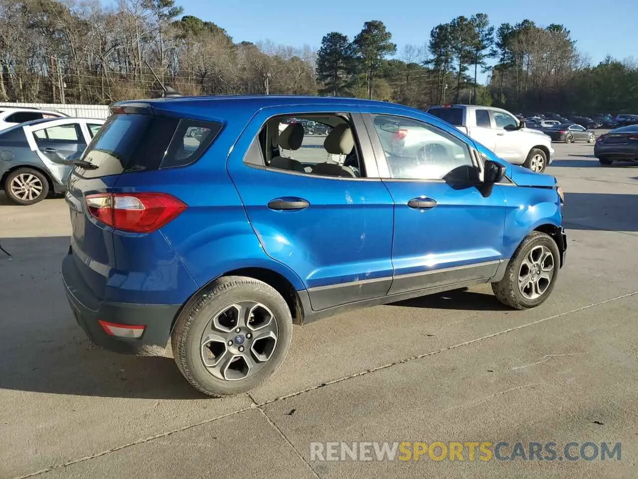 3 Photograph of a damaged car MAJ3S2FE7MC452639 FORD ECOSPORT 2021