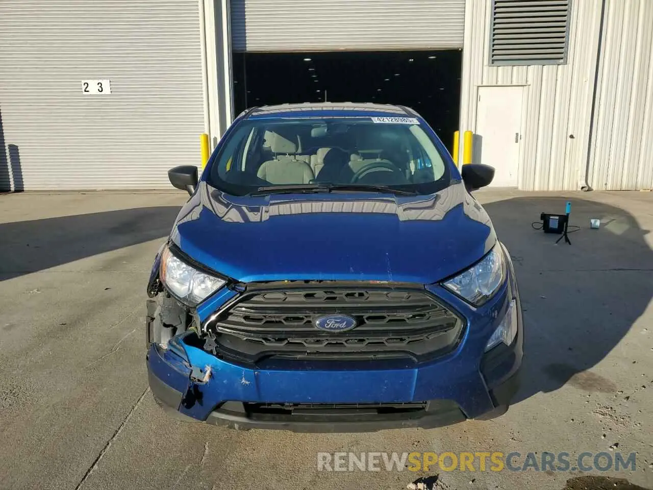 5 Photograph of a damaged car MAJ3S2FE7MC452639 FORD ECOSPORT 2021