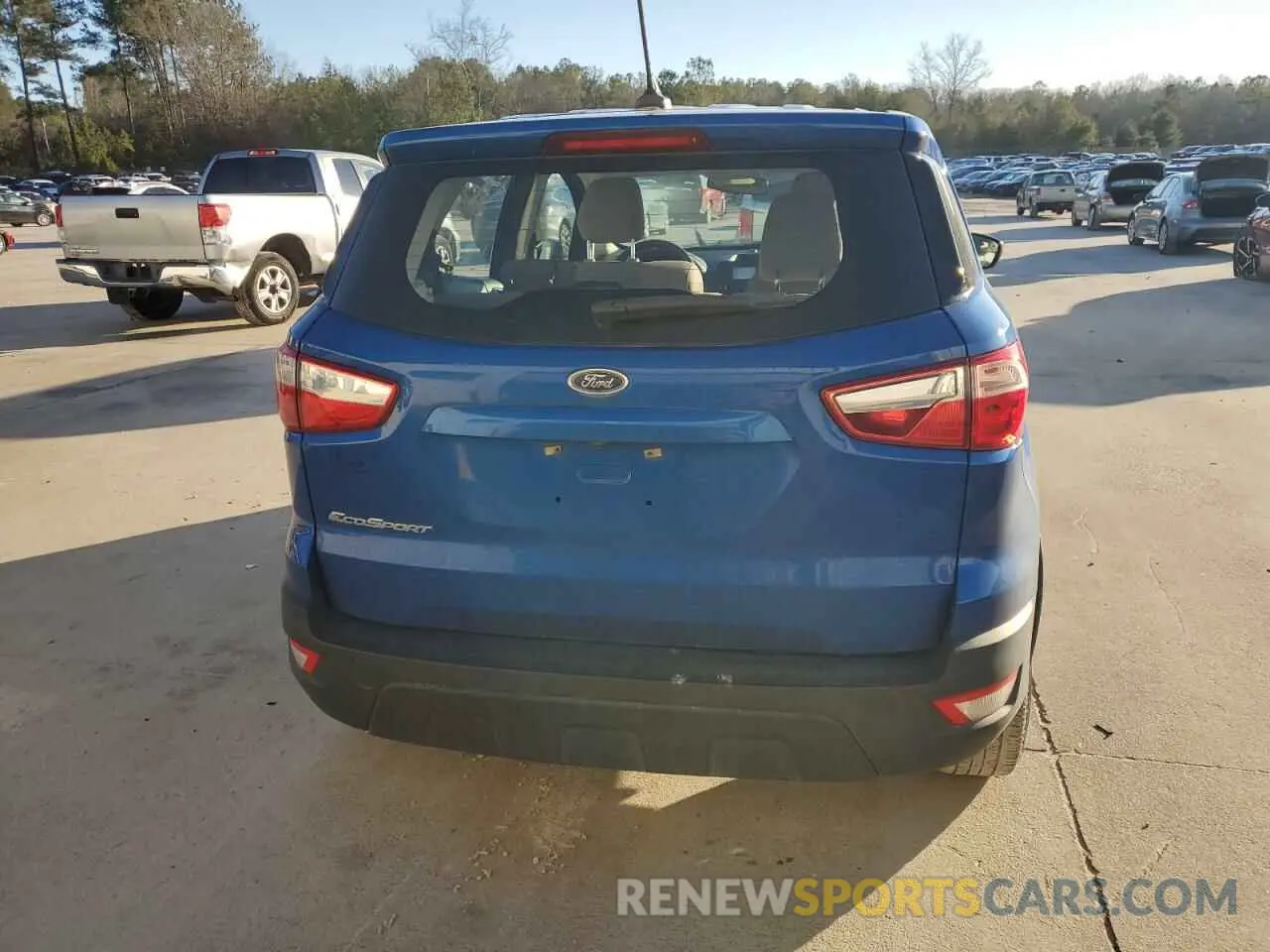 6 Photograph of a damaged car MAJ3S2FE7MC452639 FORD ECOSPORT 2021