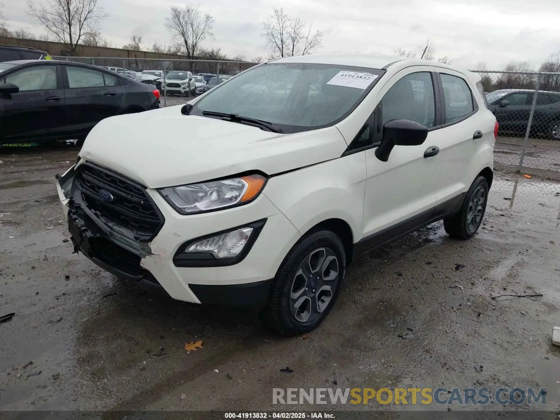 2 Photograph of a damaged car MAJ3S2FE8MC405765 FORD ECOSPORT 2021