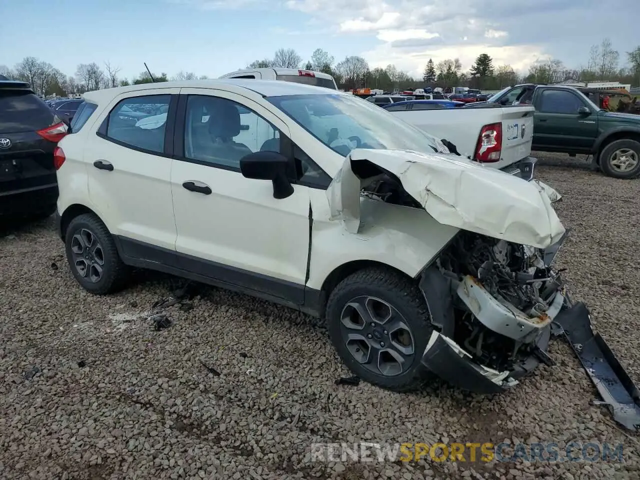 4 Photograph of a damaged car MAJ3S2FE8MC411131 FORD ECOSPORT 2021