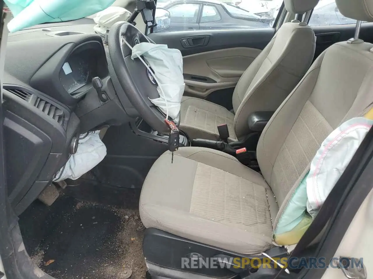 7 Photograph of a damaged car MAJ3S2FE8MC411131 FORD ECOSPORT 2021