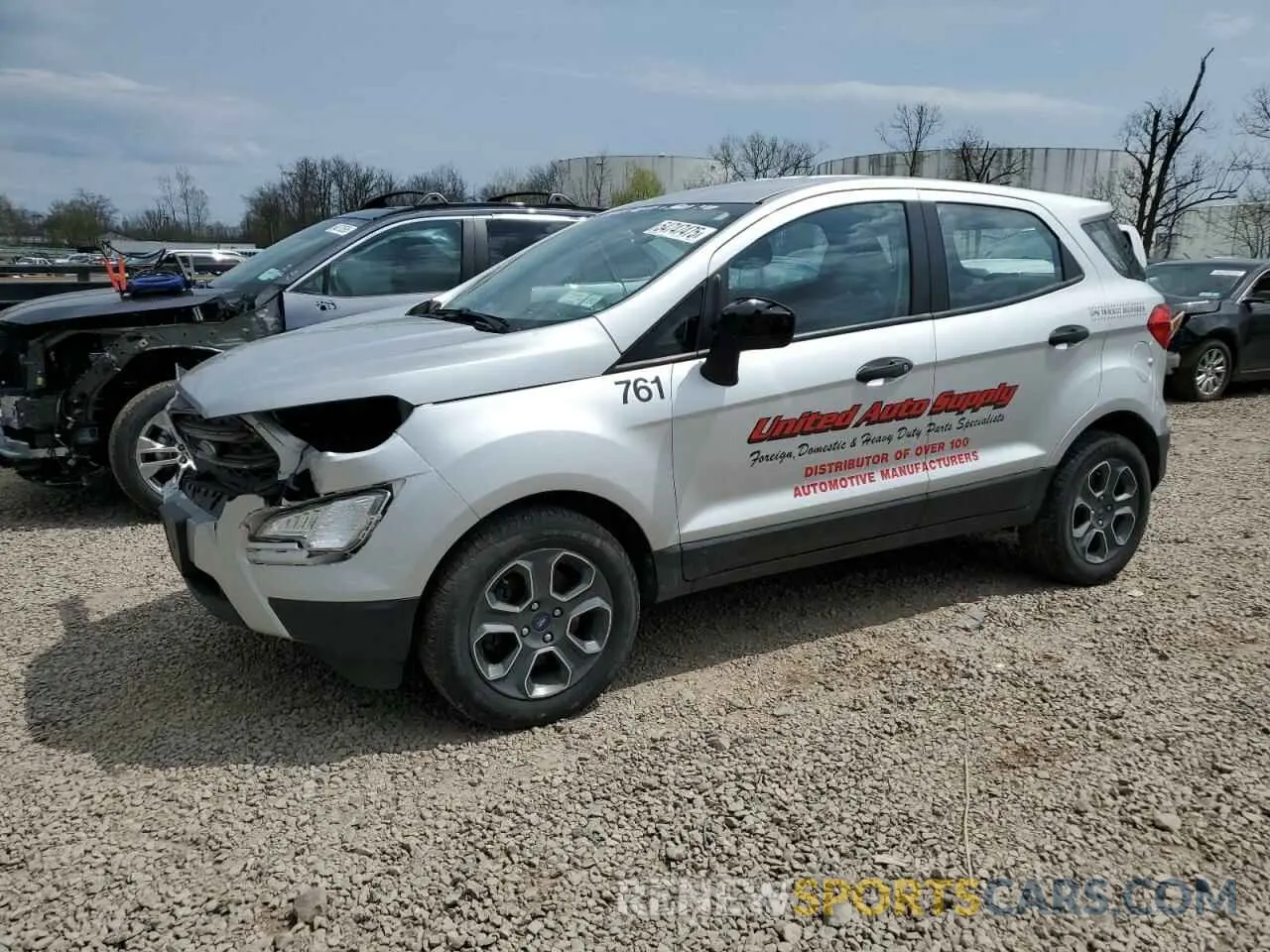 1 Photograph of a damaged car MAJ3S2FE8MC440239 FORD ECOSPORT 2021