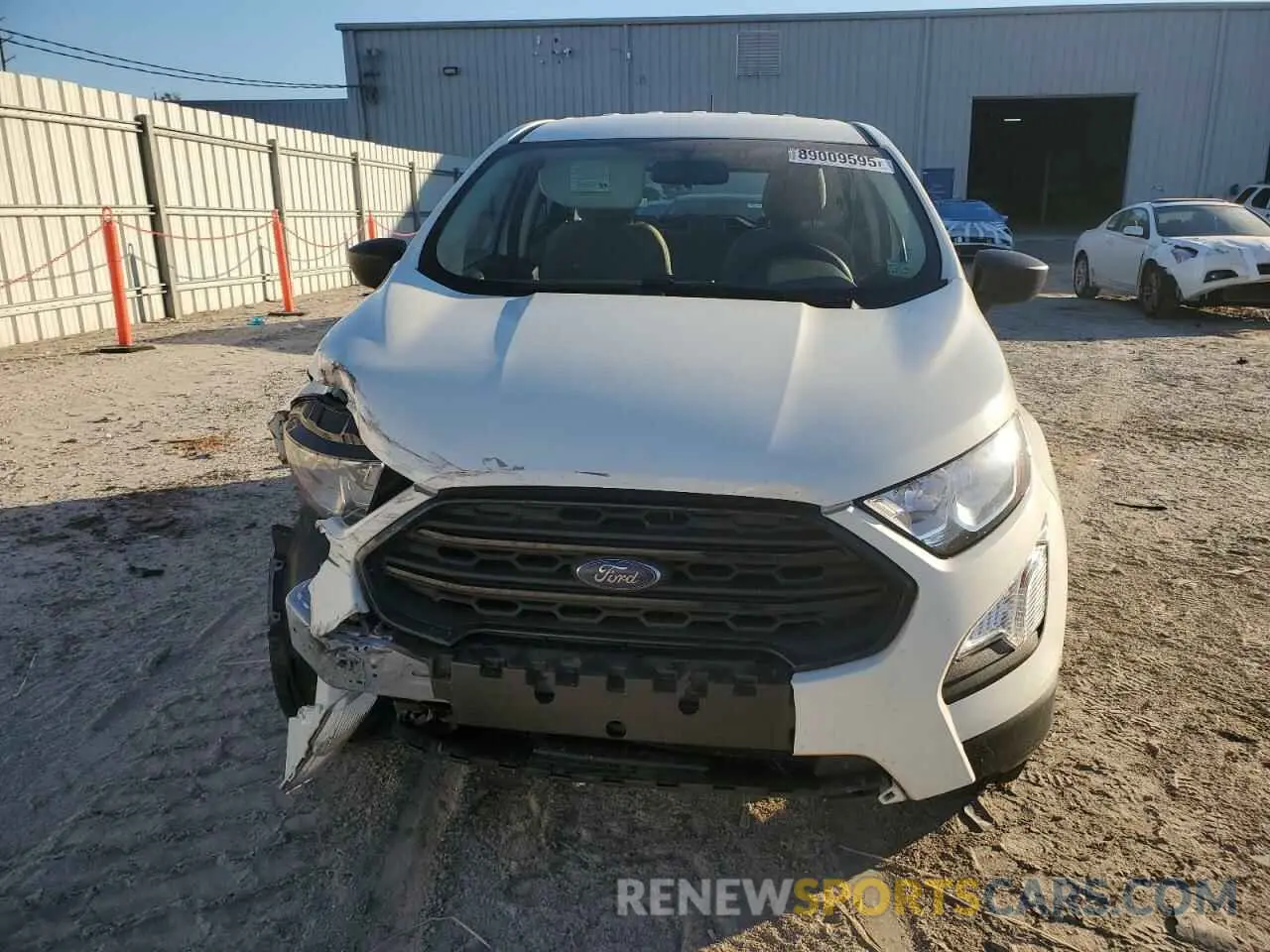 5 Photograph of a damaged car MAJ3S2FE8MC447837 FORD ECOSPORT 2021