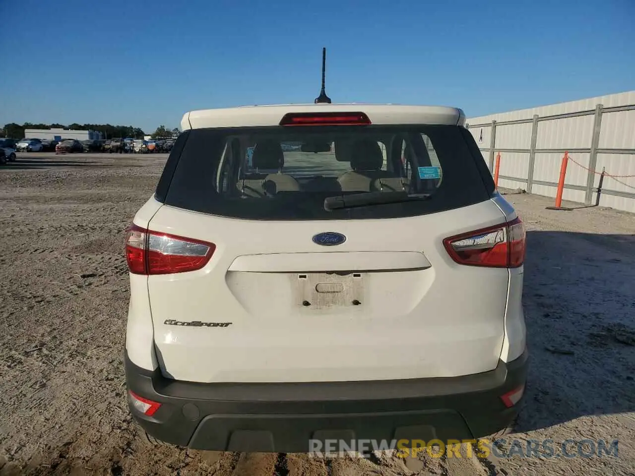 6 Photograph of a damaged car MAJ3S2FE8MC447837 FORD ECOSPORT 2021
