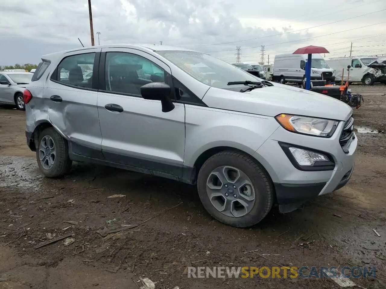 4 Photograph of a damaged car MAJ3S2FE9MC437785 FORD ECOSPORT 2021