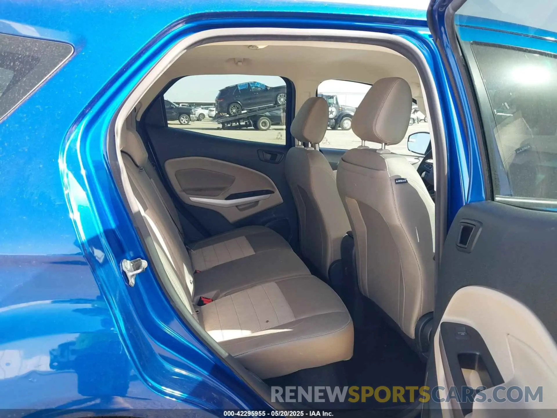 8 Photograph of a damaged car MAJ3S2FE9MC437818 FORD ECOSPORT 2021