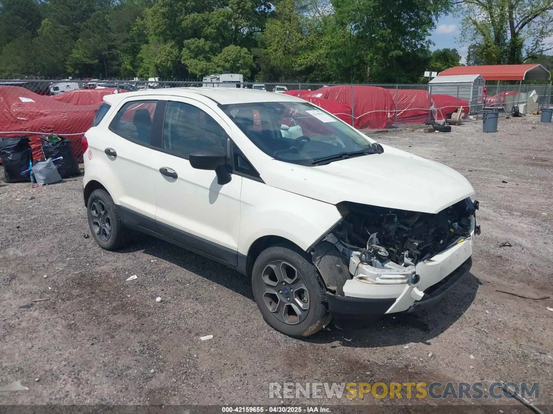 1 Photograph of a damaged car MAJ3S2FE9MC440508 FORD ECOSPORT 2021