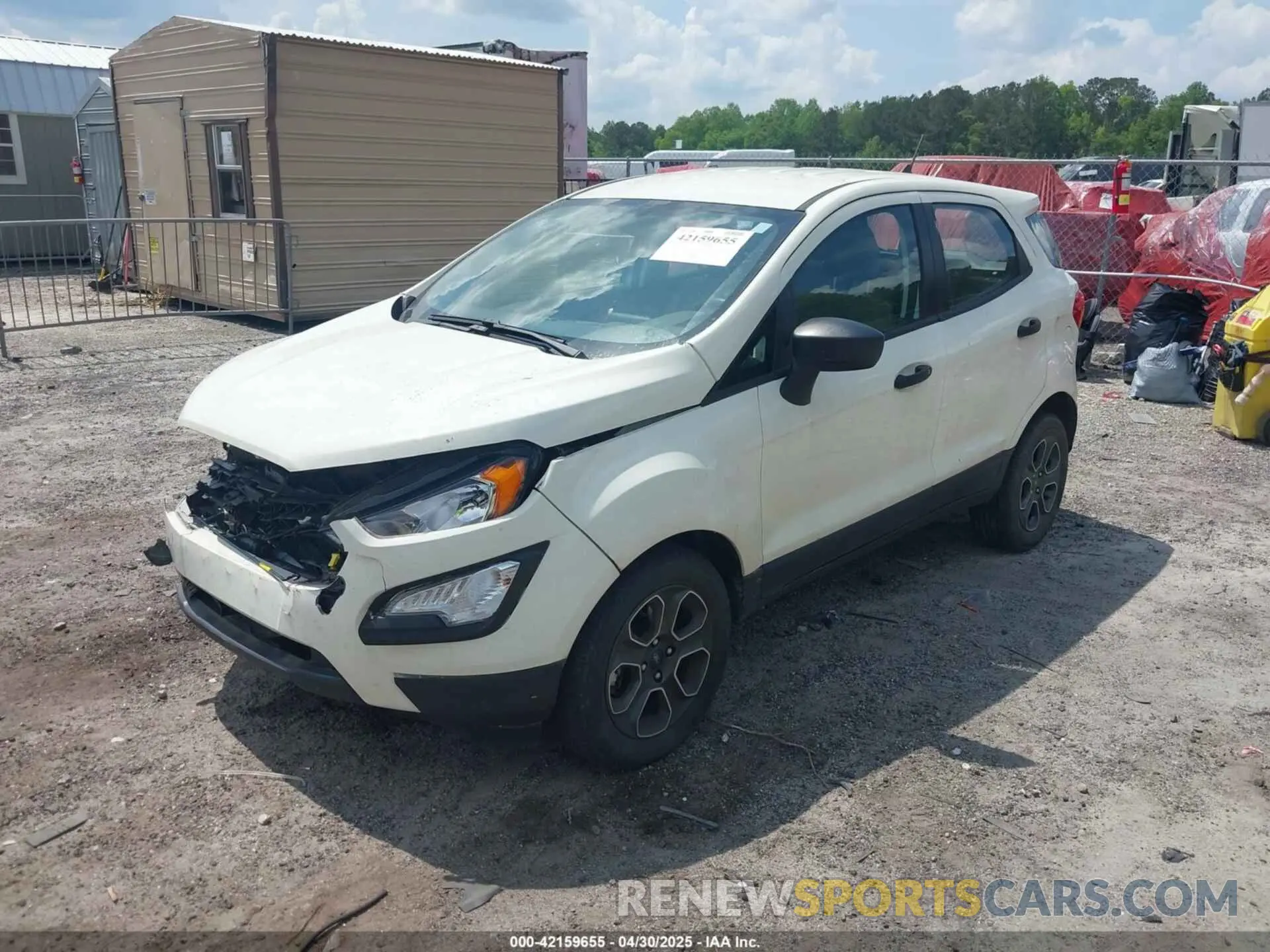2 Photograph of a damaged car MAJ3S2FE9MC440508 FORD ECOSPORT 2021