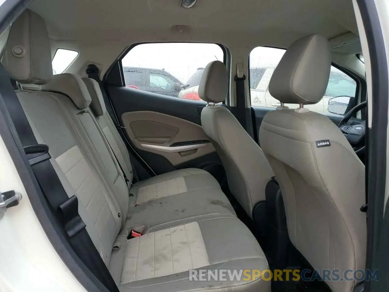 10 Photograph of a damaged car MAJ3S2FE9MC440816 FORD ECOSPORT 2021