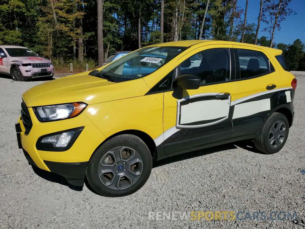 1 Photograph of a damaged car MAJ3S2FE9MC450102 FORD ECOSPORT 2021