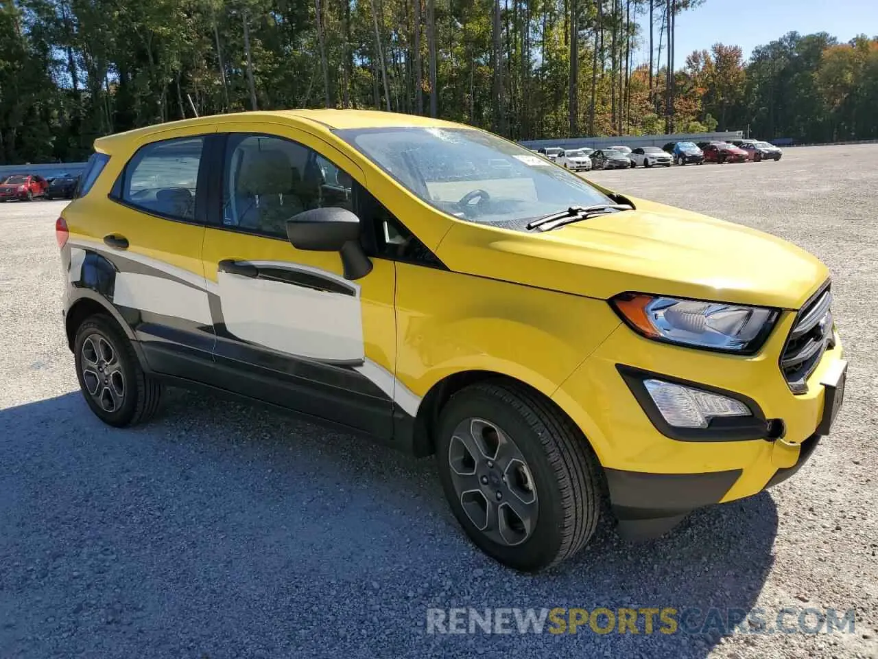 4 Photograph of a damaged car MAJ3S2FE9MC450102 FORD ECOSPORT 2021