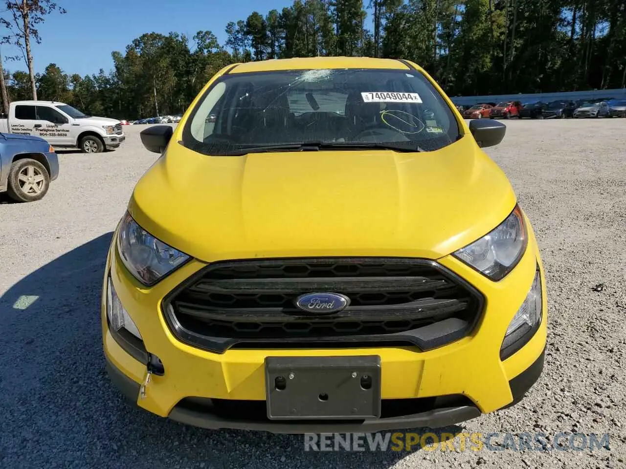 5 Photograph of a damaged car MAJ3S2FE9MC450102 FORD ECOSPORT 2021