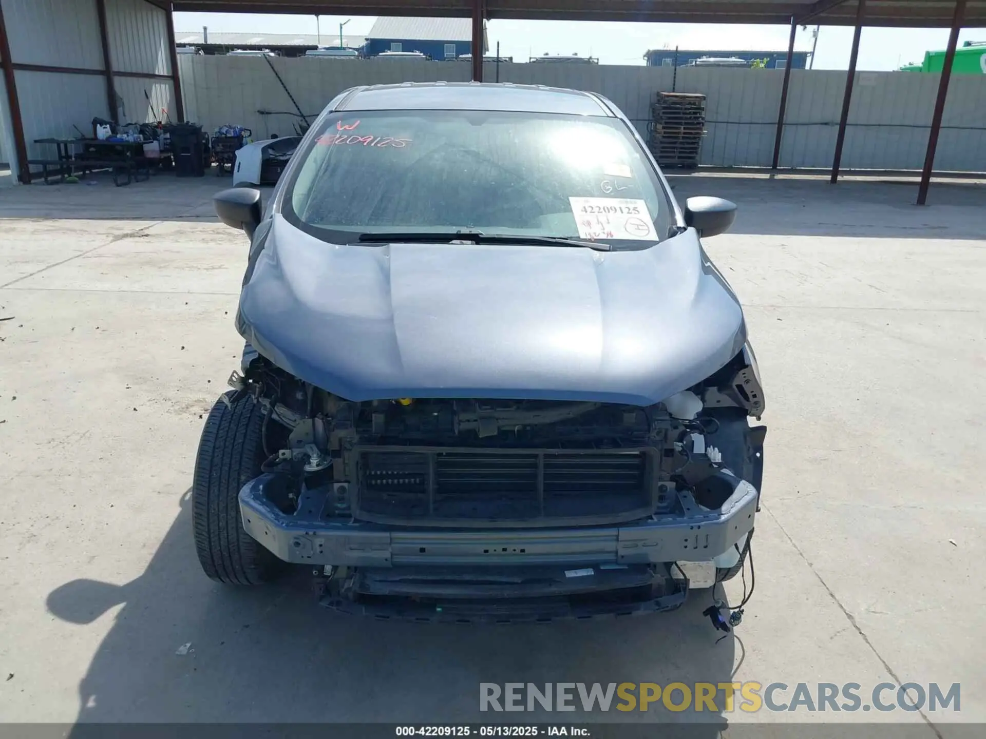 13 Photograph of a damaged car MAJ3S2FE9MC452321 FORD ECOSPORT 2021