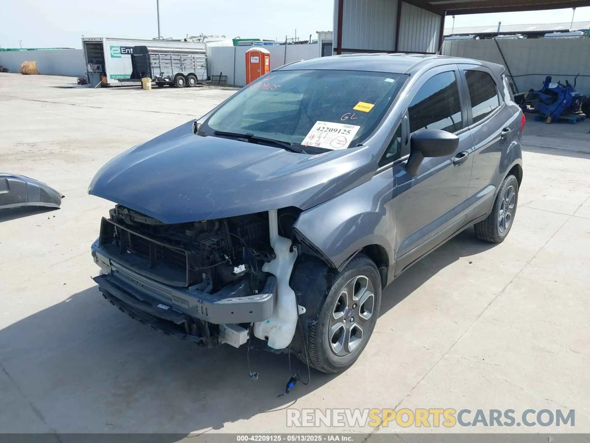 2 Photograph of a damaged car MAJ3S2FE9MC452321 FORD ECOSPORT 2021