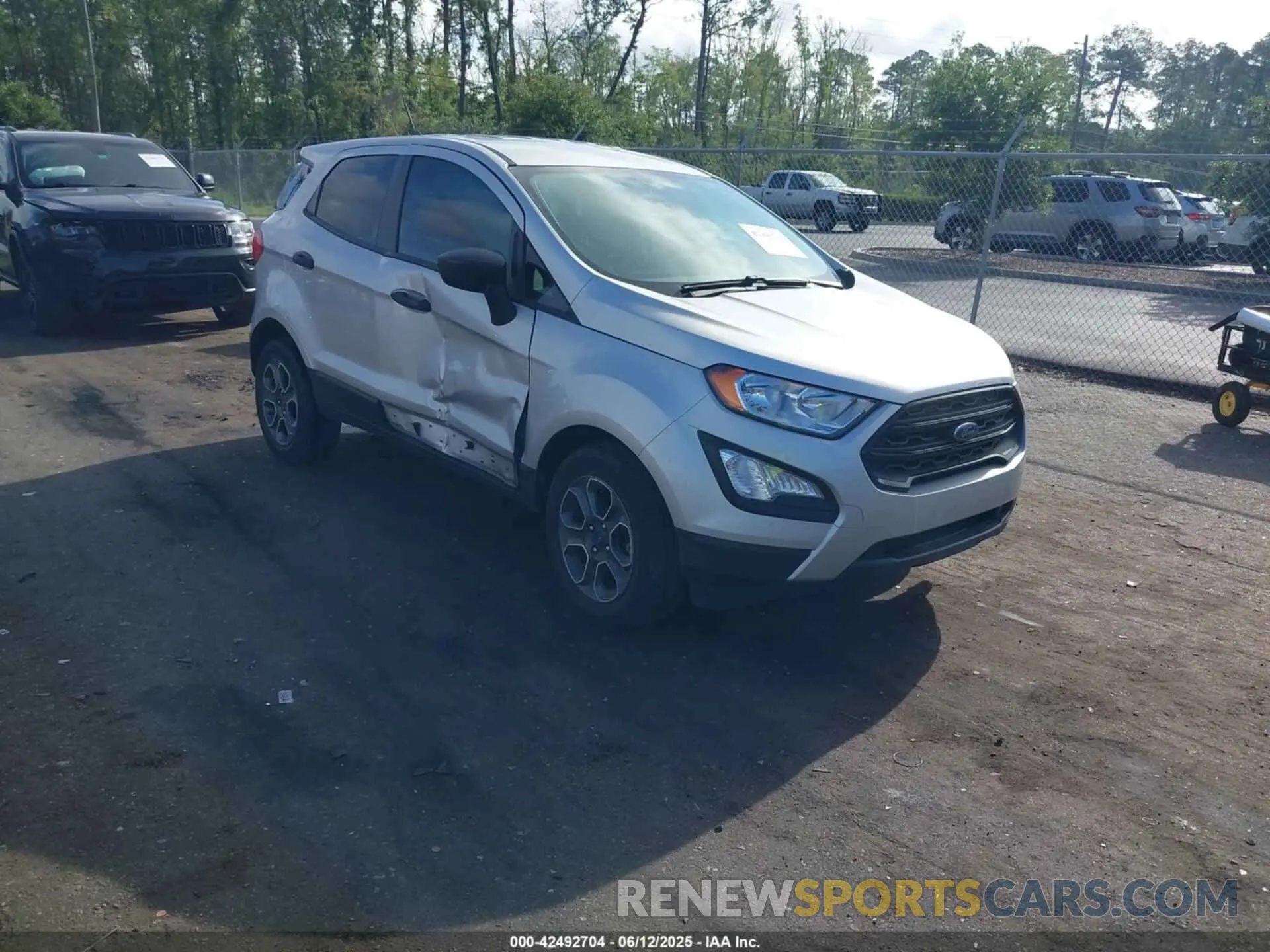 1 Photograph of a damaged car MAJ3S2FEXMC420185 FORD ECOSPORT 2021