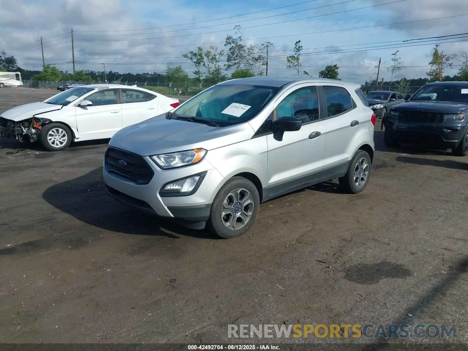 2 Photograph of a damaged car MAJ3S2FEXMC420185 FORD ECOSPORT 2021