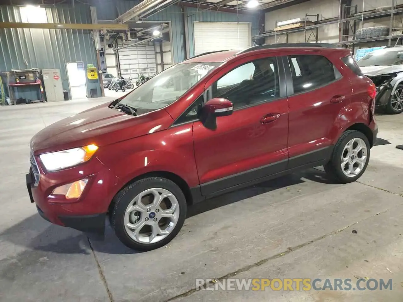 1 Photograph of a damaged car MAJ3S2GE1MC436970 FORD ECOSPORT 2021