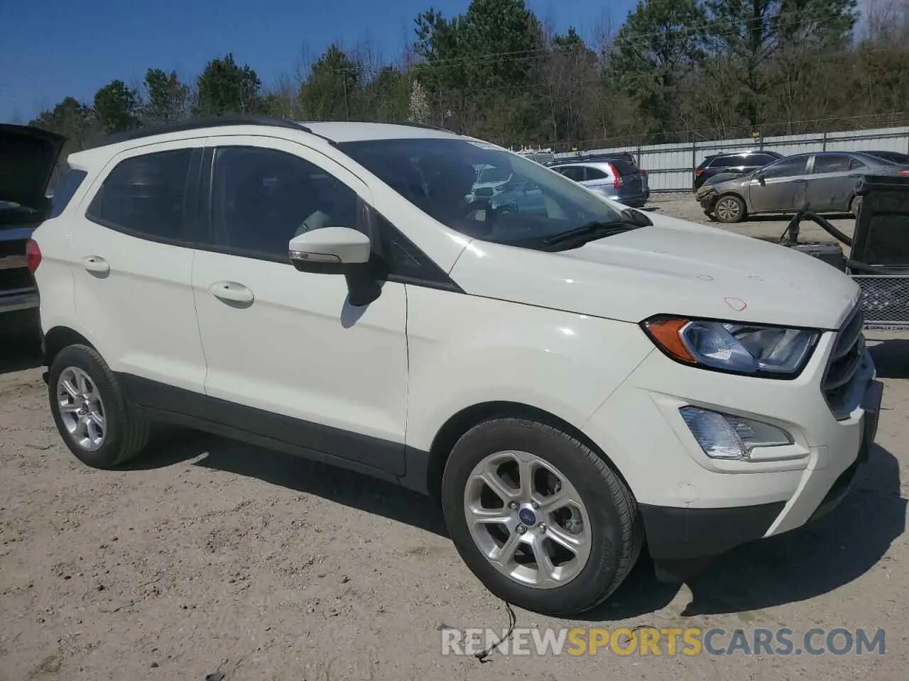 4 Photograph of a damaged car MAJ3S2GE1MC437827 FORD ECOSPORT 2021